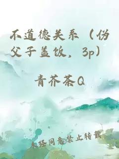 不道德关系（伪父子盖饭，3p）